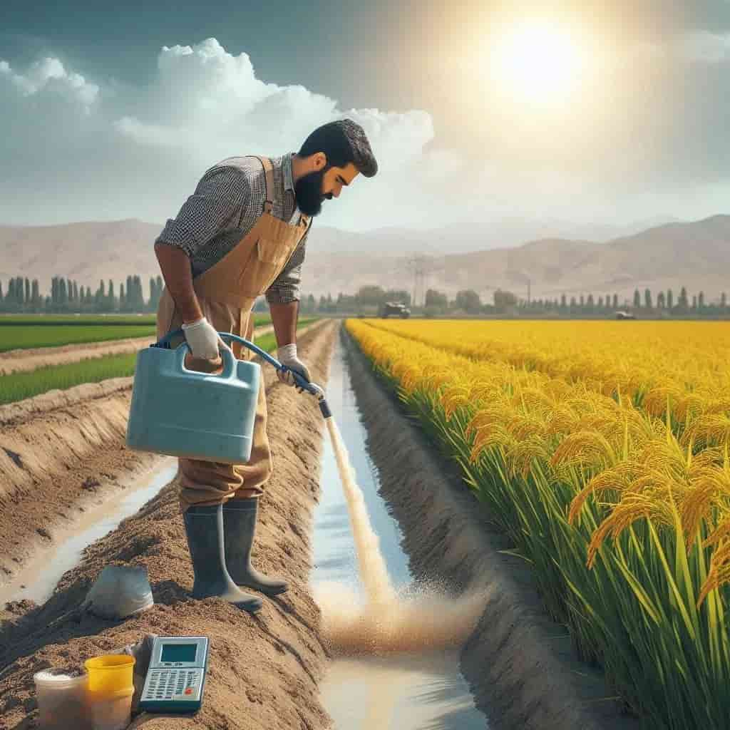 کود مرغی مایع برای برنج حاوی عناصر غذایی ضروری